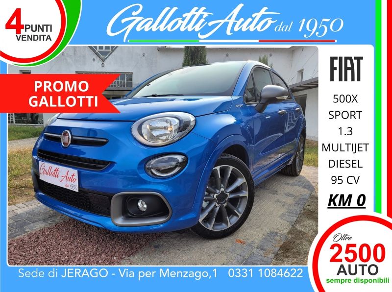 FIAT 500X 500X 1.3 mjet Sport 95cv - Gallotti Auto