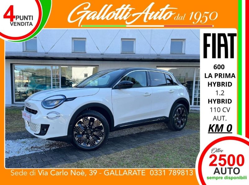 FIAT 600 1.2 hybrid La Prima 110cv  - Gallotti Auto