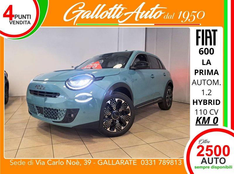 FIAT 600 1.2 hybrid La Prima 110cv  - Gallotti Auto