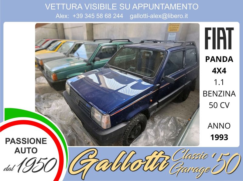 FIAT Panda 1.1 4x4 50cv - Gallotti Auto