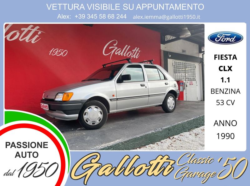 Ford FIESTA Fiesta 1.1 CLX 5p - Gallotti Auto