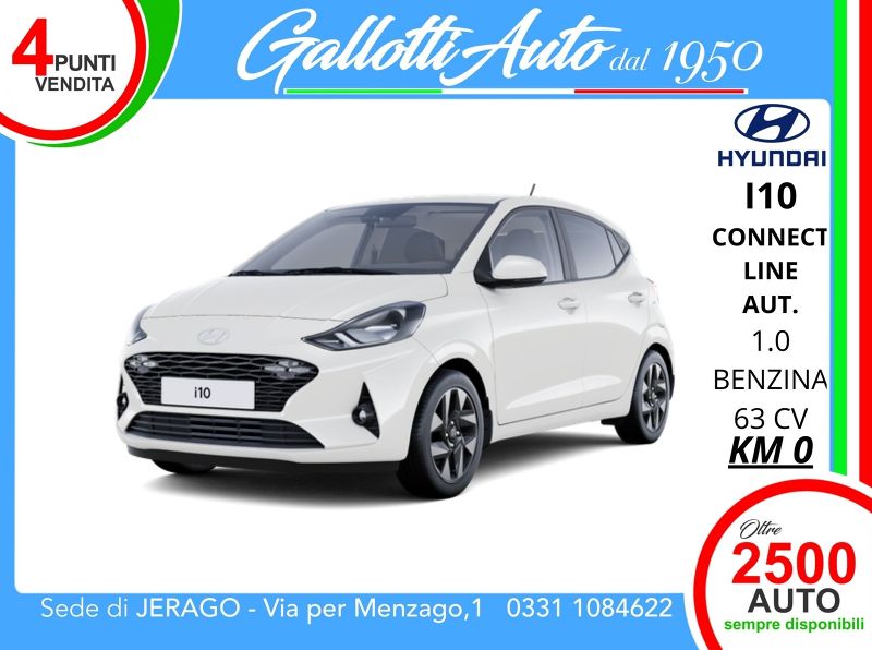 Hyundai I 10 1.0 mpi Connectline 63cv   - Gallotti Auto