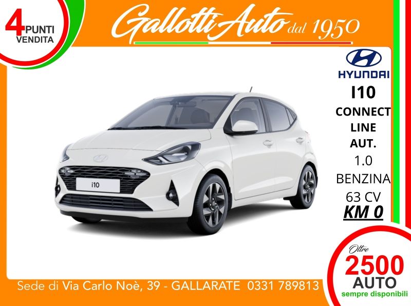 Hyundai I 10 1.0 mpi Connectline 63cv   - Gallotti Auto