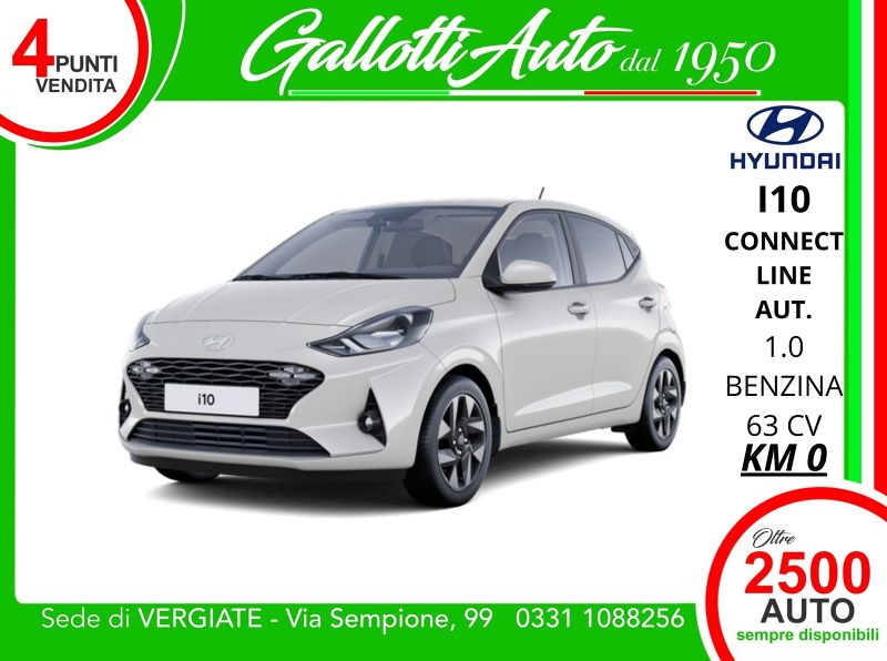 Hyundai I 10 1.0 mpi Connectline 63cv   - Gallotti Auto
