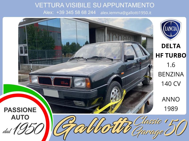 Lancia Delta Delta 1.6 Turbo HF - Gallotti Auto