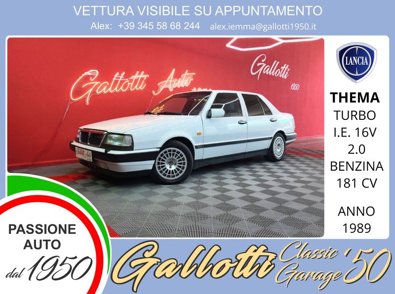 Lancia Thema Thema 2.0 turbo ie 16v c/abs - Gallotti Auto