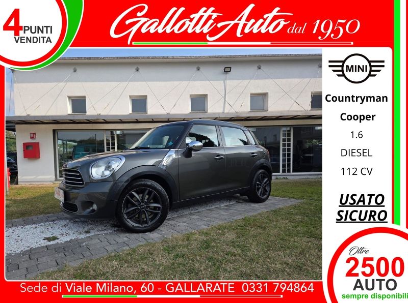 MINI COUNTRYMAN Mini Countryman 1.6 Cooper D - Gallotti Auto
