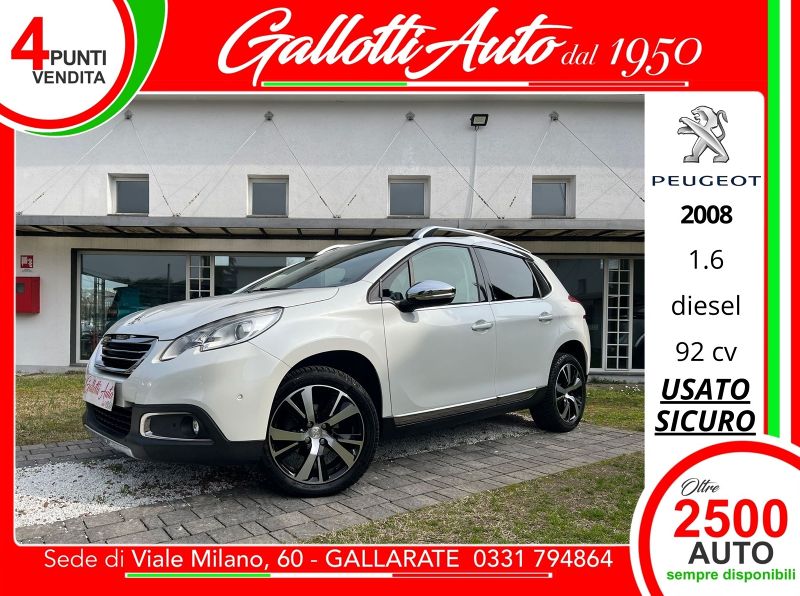 Peugeot 2008 2008 1.6 e-hdi 8v Allure s&s 92cv - Gallotti Auto