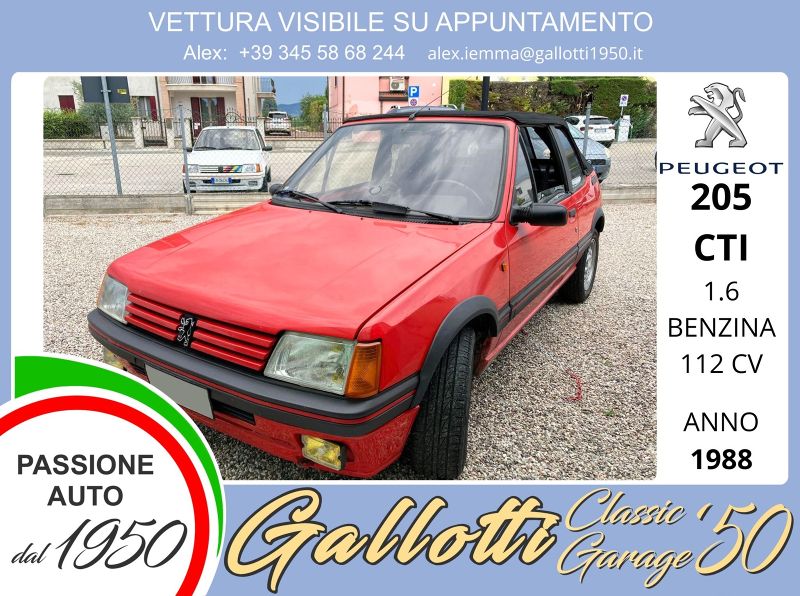 Peugeot 205 CTI - Gallotti Auto