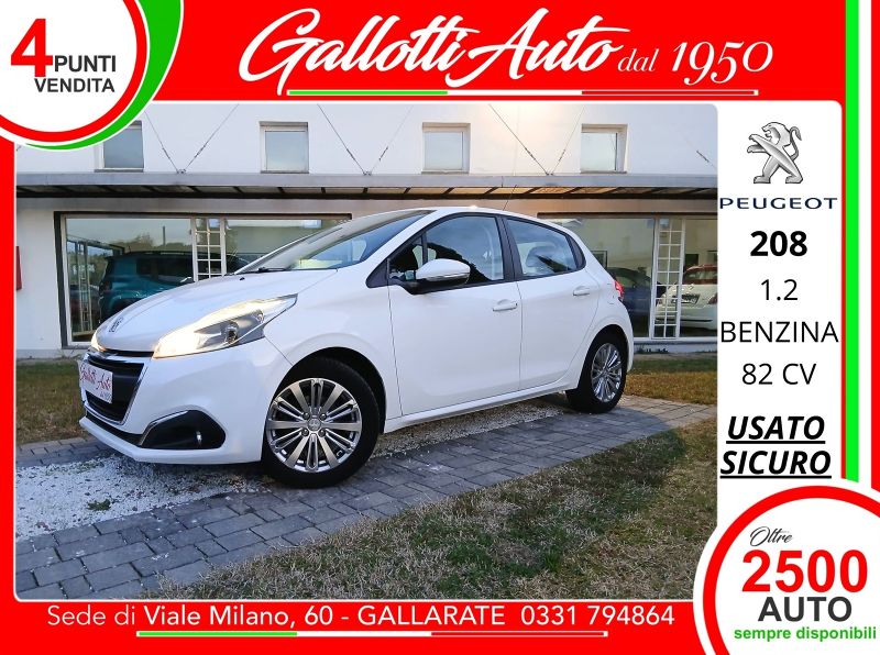 Peugeot 208 5p 1.2 puretech Active 82cv - Gallotti Auto