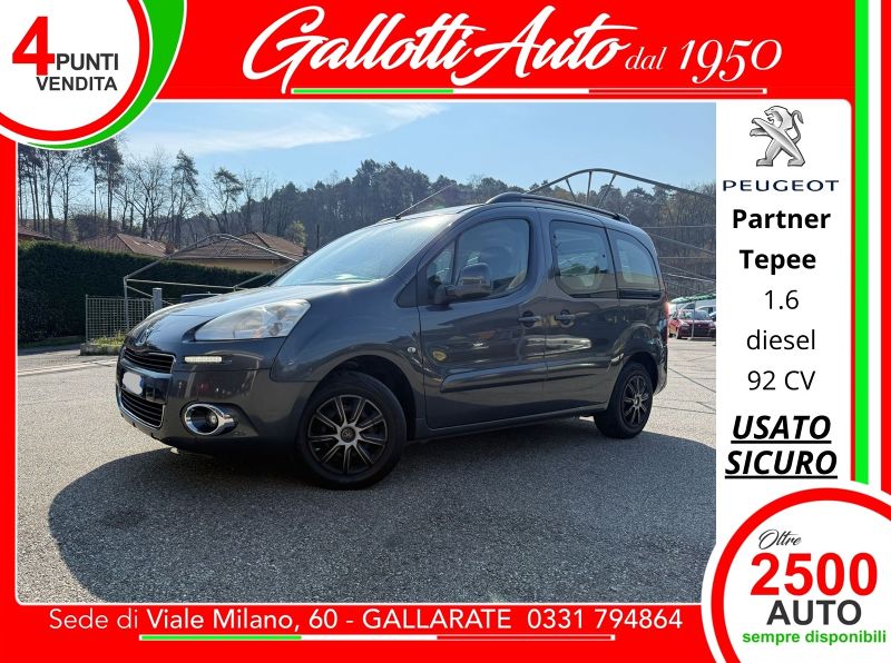 Peugeot Partner Partner Tepee 1.6 hdi Active (premium) 92cv E5 - Gallotti Auto