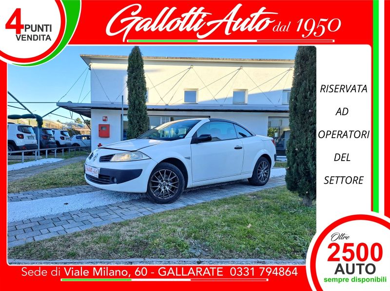 Renault Mégane 2.0 diesel 150cv CABRIO  - Gallotti Auto