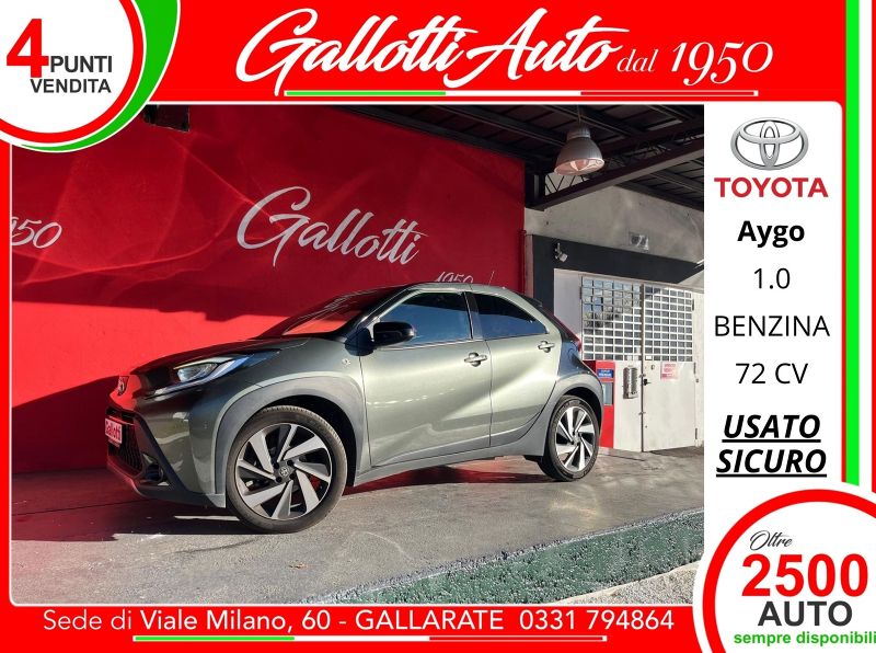 Toyota Aygo Aygo X 1.0 Limited Air 72cv s-cvt - Gallotti Auto