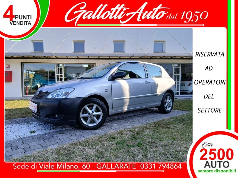 Toyota COROLLA 1.4 96 CV BENZ. MAN. - Gallotti Auto