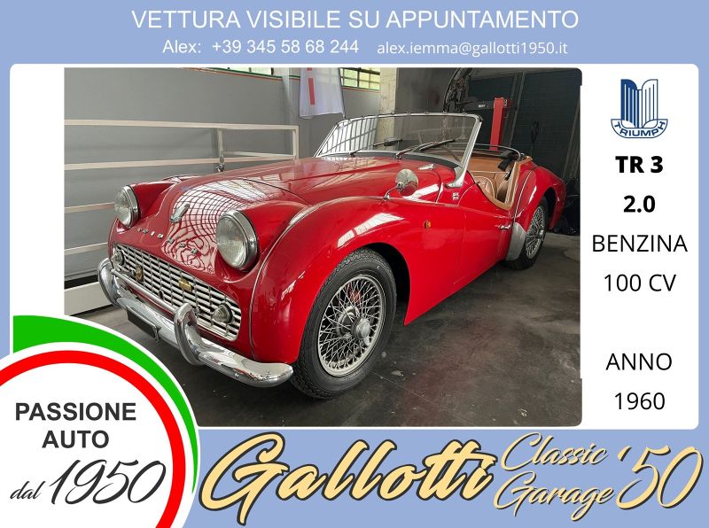 Triumph TR 3 2.0 benzina 100cv - Gallotti Auto