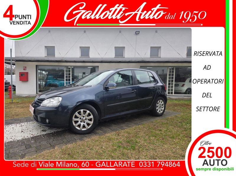 VOLKSWAGEN Golf Golf 5p 1.9 tdi Comfortline 5m dpf - Gallotti Auto