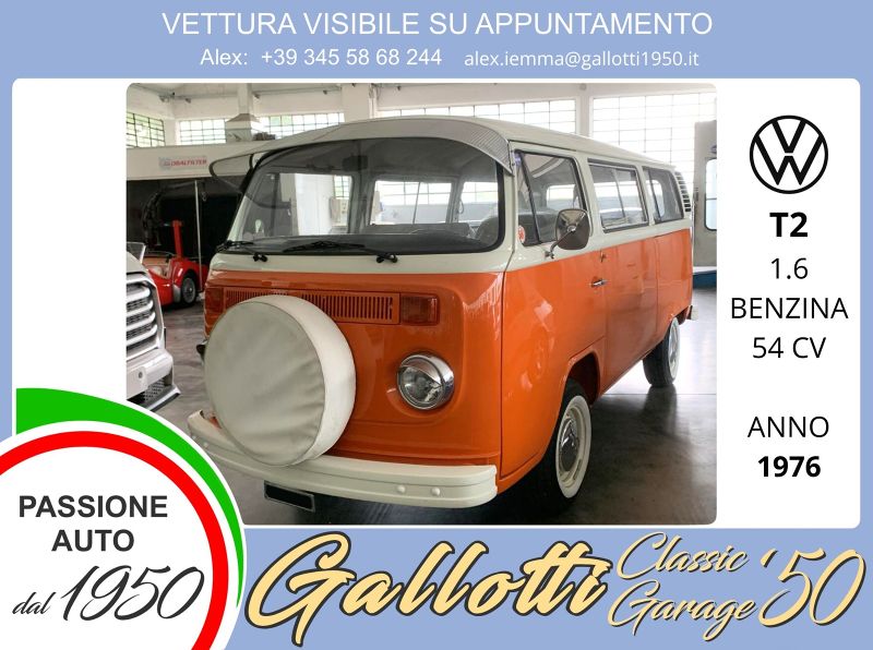 VOLKSWAGEN T2 1.6 benzina 54cv - Gallotti Auto