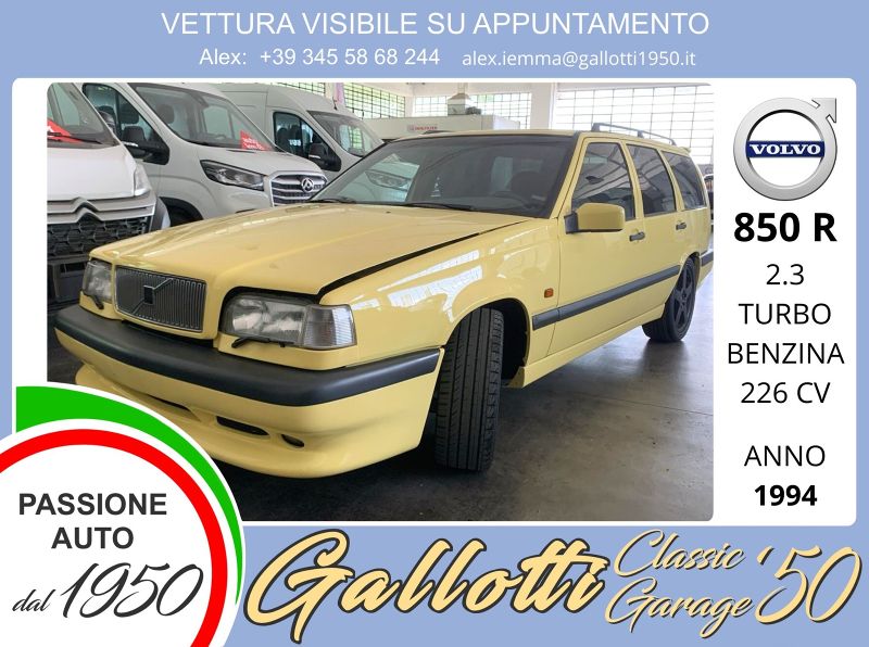 VOLVO 850 850 2.3i turbo 20V cat Station Wagon T-5R - Gallotti Auto