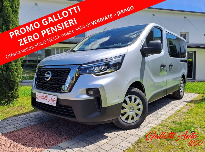 Nissan Primastar primastar bus 2.0 dci 150cv S&S L2H1 Acenta 9p.ti - Gallotti Auto