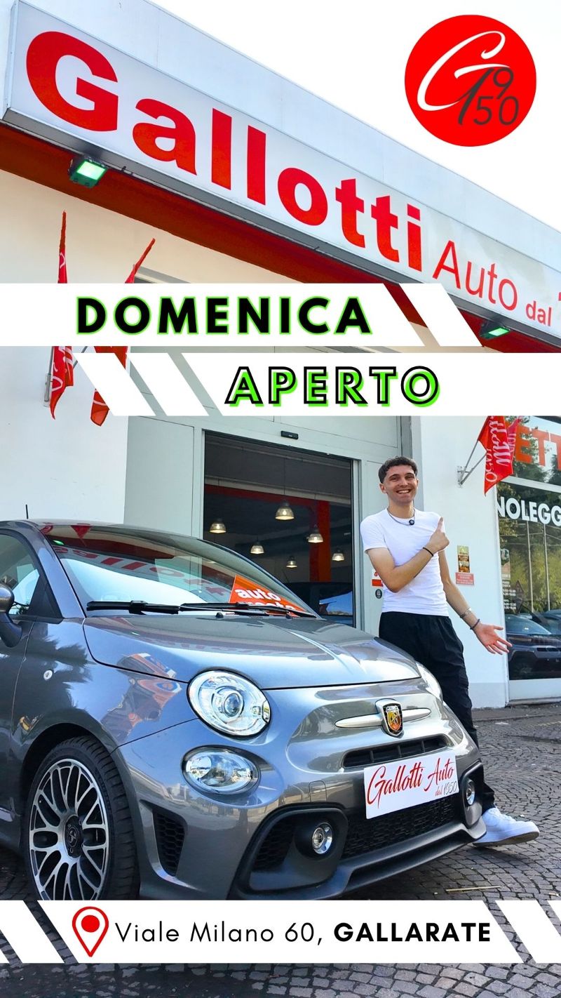 DOMENICA SEMPRE APERTO - Gallotti Auto
